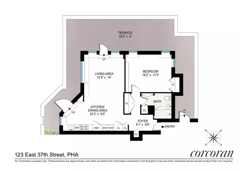 123 E 37th St #PHA, New York, NY 10016