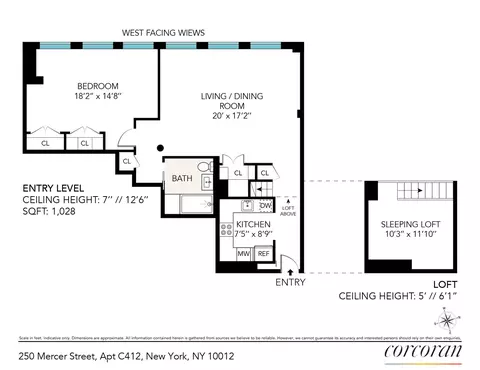 250 Mercer St #C412, New York, NY 10012