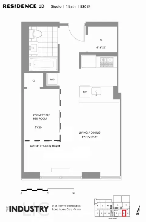 21-45 44th Dr #1-D, New York City, NY 11101