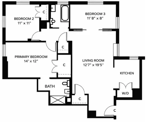 299 Riverside Dr #2C, New York, NY 10025