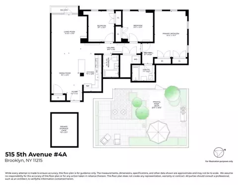 515 5th Ave #4A, Brooklyn, NY 11215