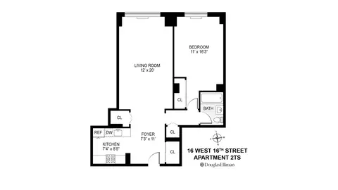 16 W 16th St #2TS, New York, NY 10011