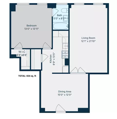 201 W 89th St #1E, New York, NY 10024