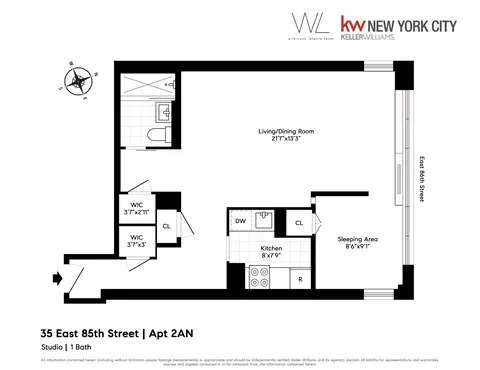 35 E 85th St #2AN, New York, NY 10028