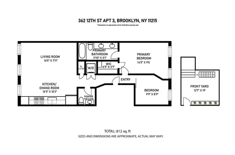 362 13th St #3, Brooklyn, NY 11215