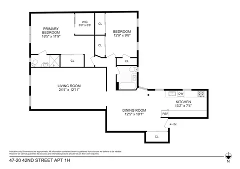47-20 42nd St #1H, New York City, NY 11104