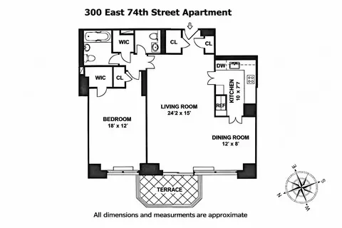 300 E 74th St #20E, New York, NY 10021