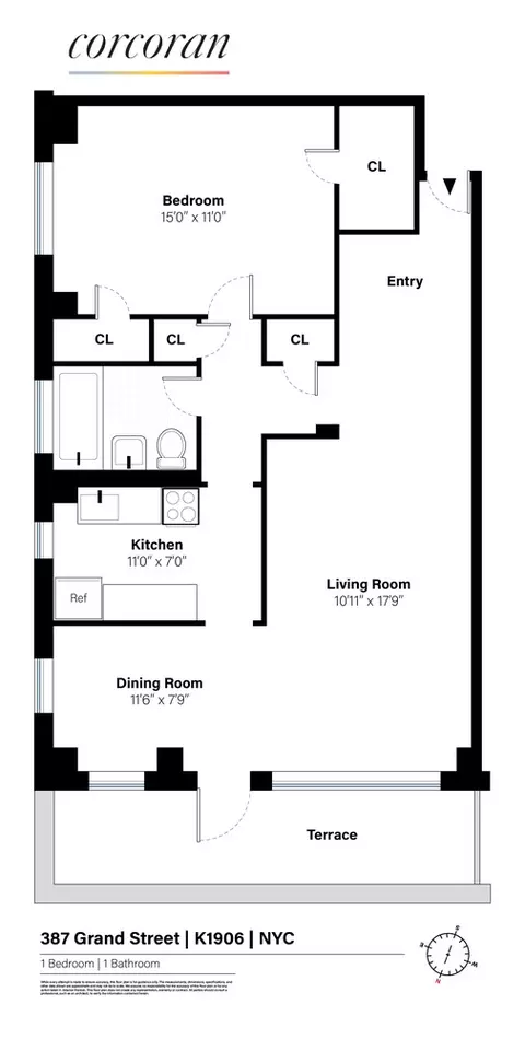 387 Grand St #K1906, New York, NY 10002
