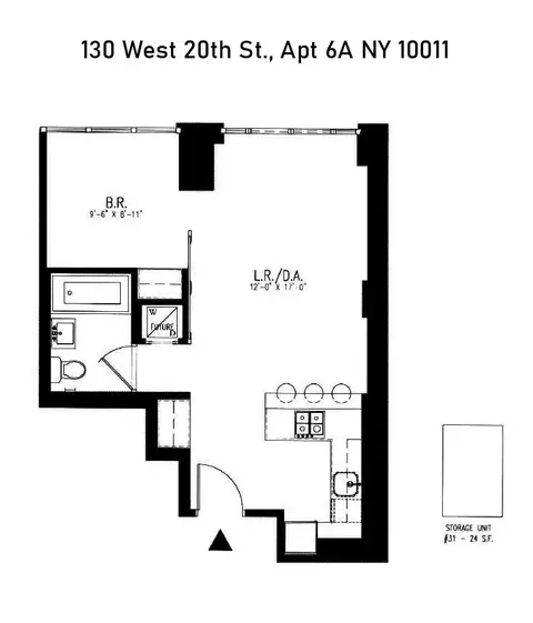 130 W 20th St #6A, New York, NY 10011
