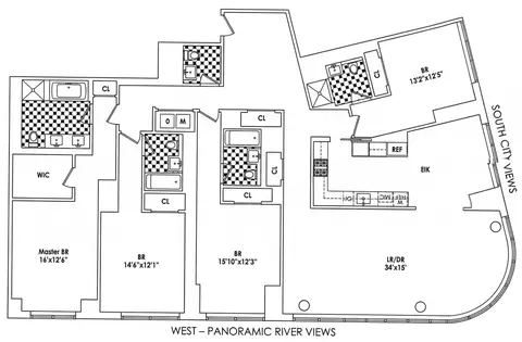 50 Riverside Blvd #10L, New York, NY 10069