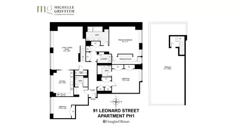 91 Leonard St #PH1, New York, NY 10013