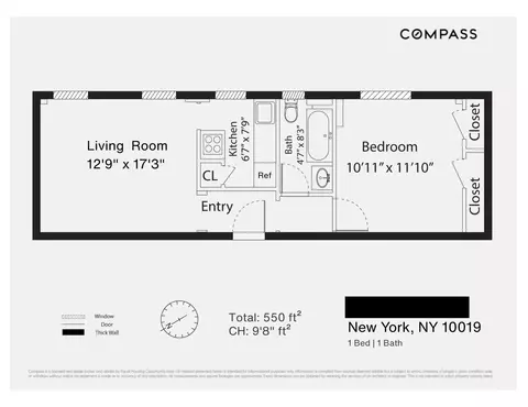 205 W 54th St #5F, New York, NY 10019