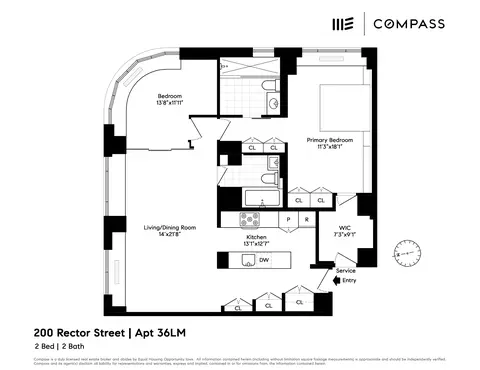 200 Rector Pl #36LM, New York, NY 10280