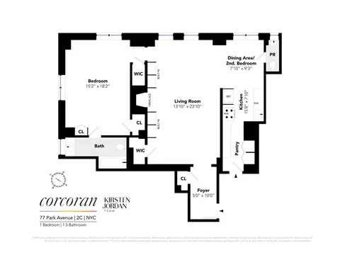77 Park Ave #2C, New York, NY 10016