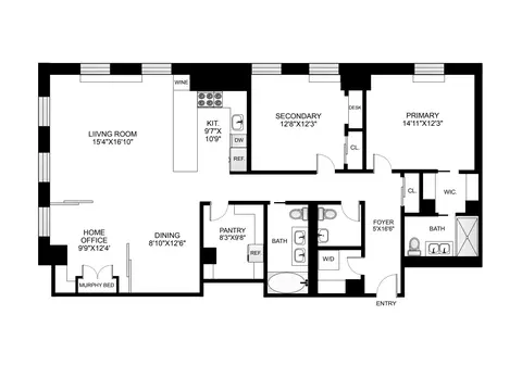 365 Bridge St #12N, Brooklyn, NY 11201