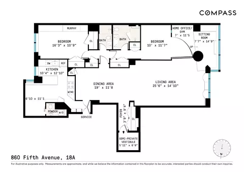860 5th Ave #18A, New York, NY 10065