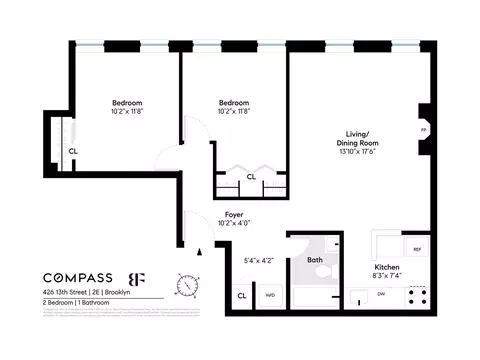 426 13th St #2E, Brooklyn, NY 11215