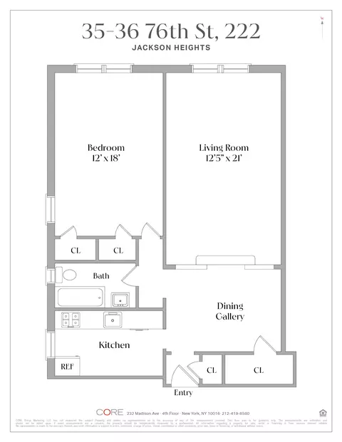 35-36 76th St #222, New York City, NY 11372