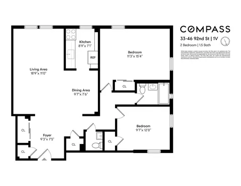 33-46 92nd St #1V, New York City, NY 11372