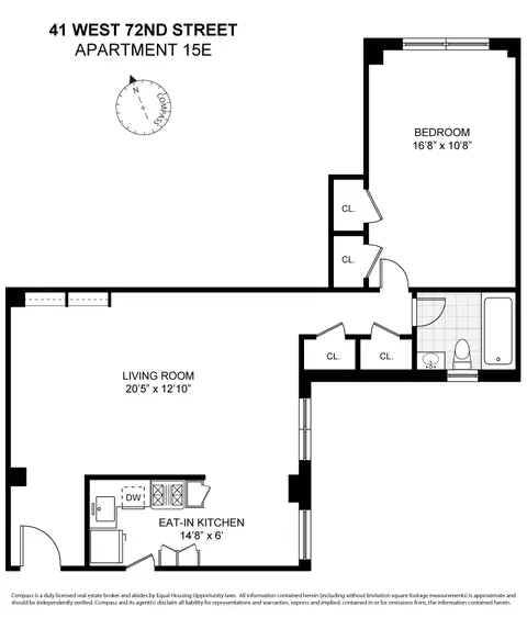 41 W 72nd St #15E, New York, NY 10023