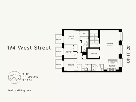 174 West St #201, Brooklyn, NY 11222