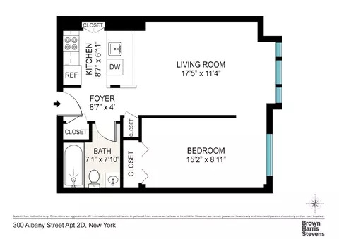 300 Albany St #2D, New York, NY 10280