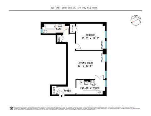 321 E 54th St #9B, New York, NY 10022