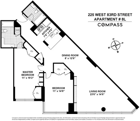 225 W 83rd St #8L, New York, NY 10024