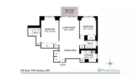 515 E 79th St #25F, New York, NY 10075