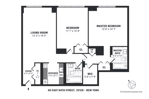 40 E 94th St #3E, New York, NY 10128