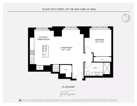30 E 29th St #31B, New York, NY 10016