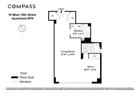 16 W 16th St #6FN, New York, NY 10011