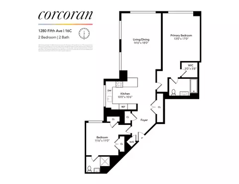 1280 5th Ave #16C, New York, NY 10029