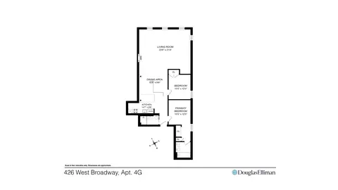 426 W Broadway #4G, New York, NY 10012
