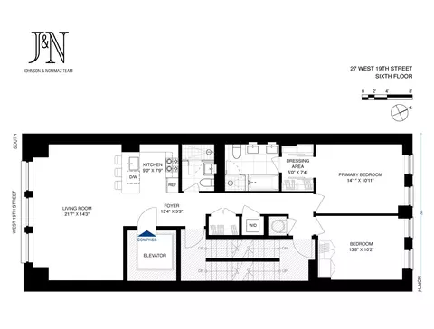 27 W 19th St #6, New York, NY 10011