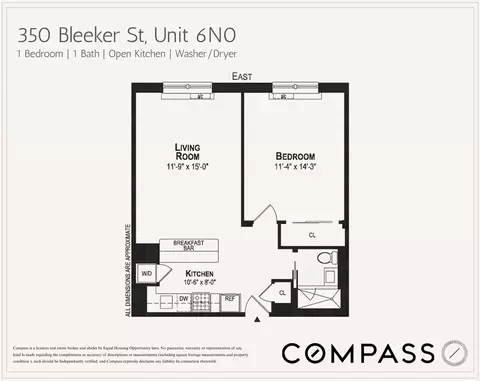 350 Bleecker St #6N, New York, NY 10014