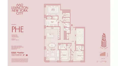 660 Lexington Ave #PHE, New York, NY 10022