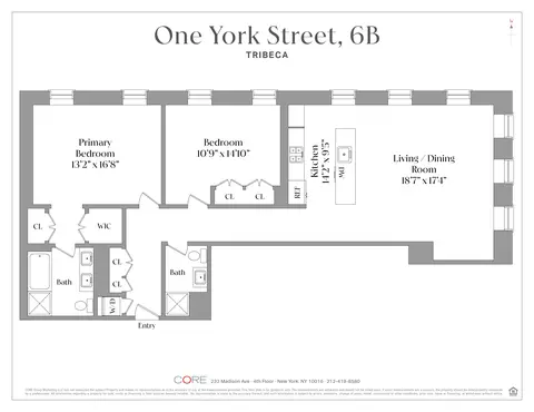 1 York St #6B, New York, NY 10013