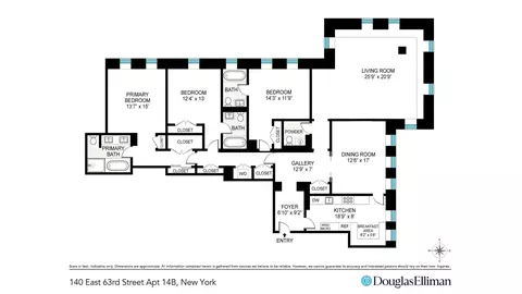 140 E 63rd St #14B, New York, NY 10065