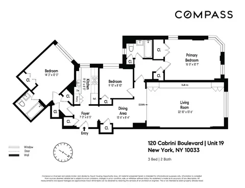 120 Cabrini Blvd #19, New York, NY 10033