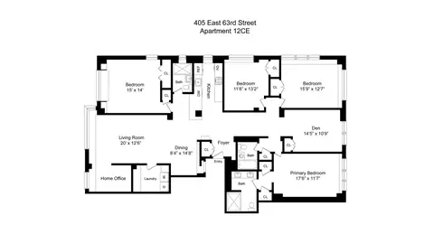 405 E 63rd St #12CE, New York, NY 10065