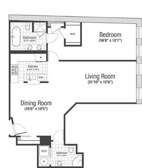66 Leonard St #7D, New York, NY 10013