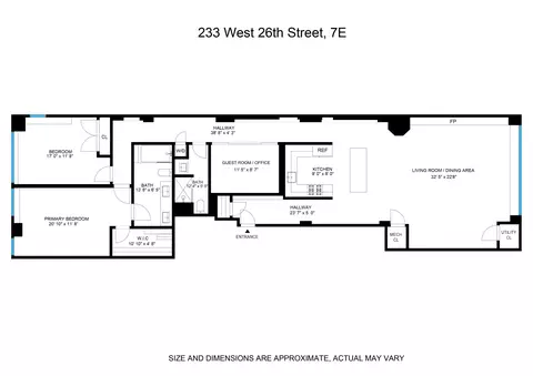 233 W 26th St #7E, New York, NY 10001