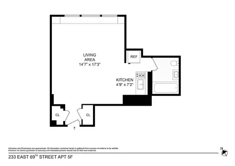 233 E 69th St #5F, New York, NY 10021