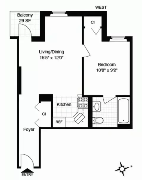 555 Lenox Ave #4B, New York, NY 10030