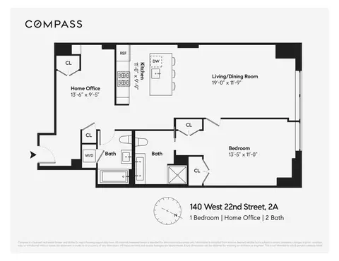140 W 22nd St #2A, New York, NY 10011