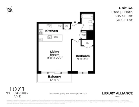 1073 Willoughby Ave #3A, Brooklyn, NY 11221