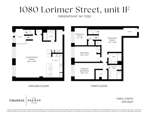1080 Lorimer St #1F, Brooklyn, NY 11222