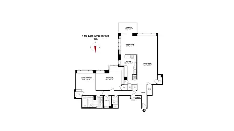150 E 69th St #27L, New York, NY 10021