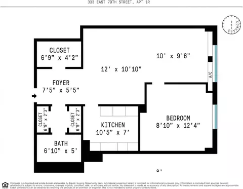 333 E 79th St #1R, New York, NY 10075